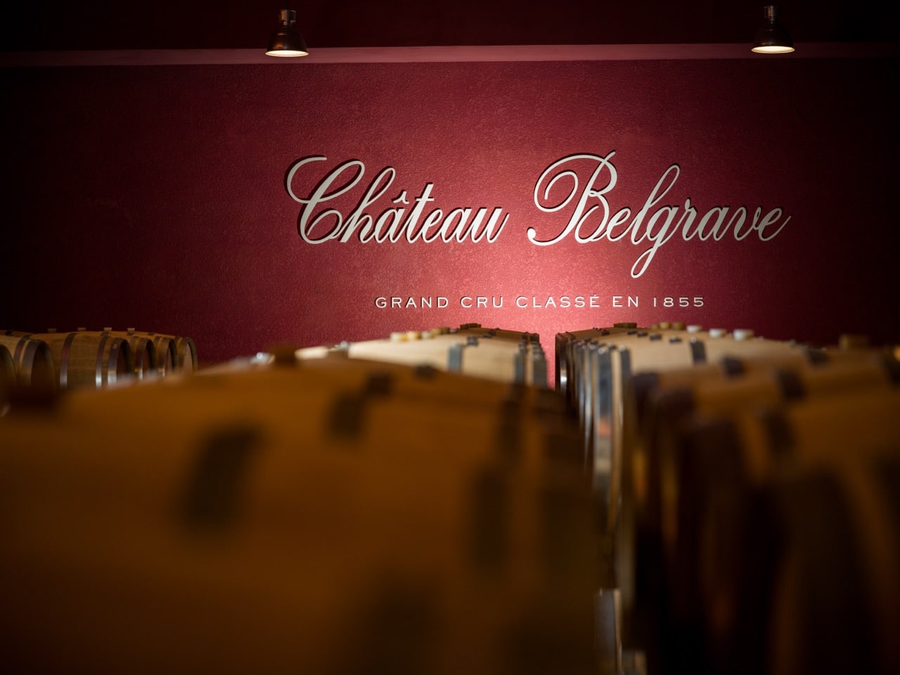 Chai à barrique Château Belgrave